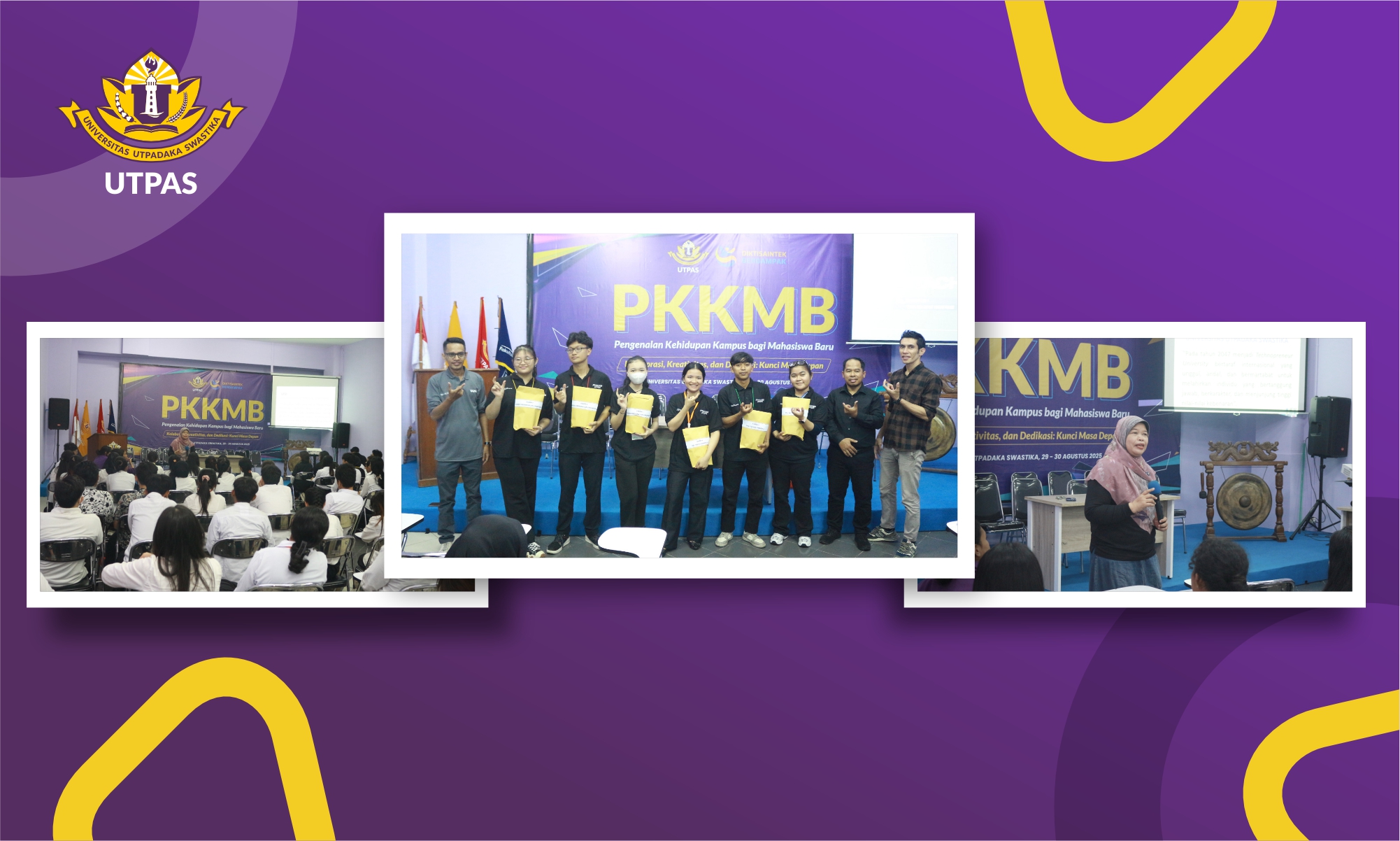 Pengenalan Kehidupan Kampus bagi Mahasiswa Baru (PKKMB) UTPAS Tahun Akademik 2025/2026